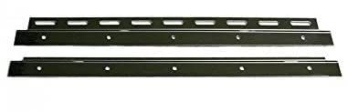 Weich PVC Streifen Vorhang 10er Pack 400mm Halteklammer Pendelplatten Pendelleiste Edelstahl auf Glanz poliert