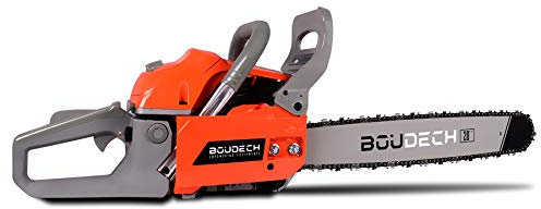 BOUDECH - Motosega 52cc 2,1cv con Barra da 20” e Catena da 0.325