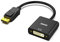 BENFEI Adattatore DisplayPort a DVI, DP a DVI placcato in oro (maschio a femmina) compatibile per Lenovo, Dell, HP e altri marchi