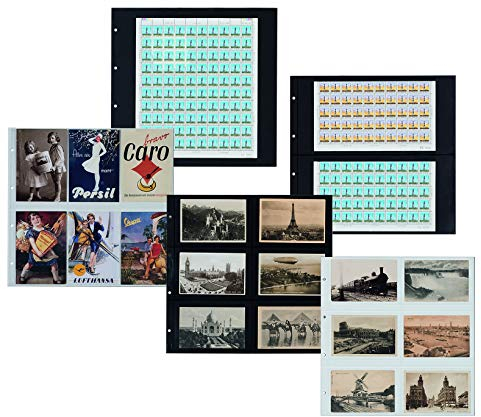 Leuchtturm MAX3C 5 Kunststoffhüllen MAXIMUM neue Postkarten Hochformat glasklar