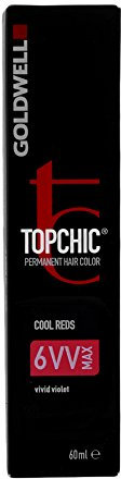 Goldwell Topchic Haarfarbe MAX vivid violet 6VV, 1er Pack (1 x 60 ml)