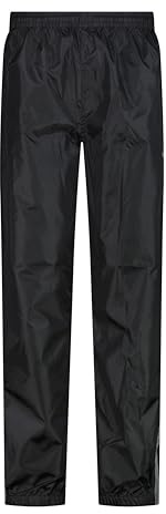 CMP Pantaloni Pioggia da Donna, Nero, S