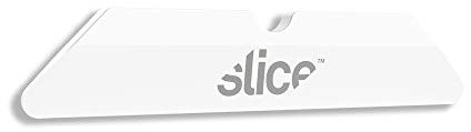 SLICE 10404 Replacement Ceramic Safety Blades (Rounded Tip), Pack of 4