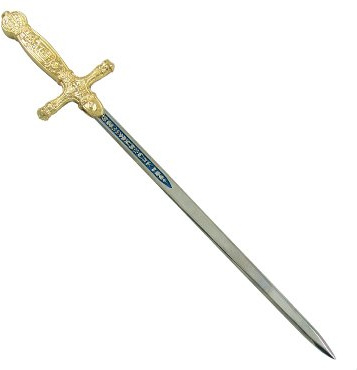 Medieval Sword Napoleon letter opener