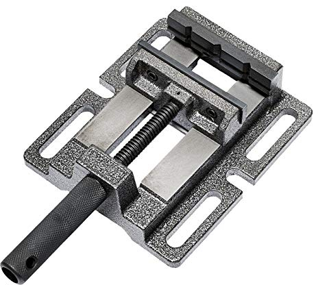 WABECO Maschinenschraubstock 85 mm Bohrmaschinenschraubstock Werkbank Schraubstock