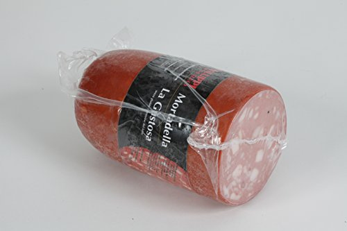 CANTALUPPI - Mortadela con pistacho CLASSICA - Vacío (2,5-3 kg aprox.) - Producto Artesanal Italiano