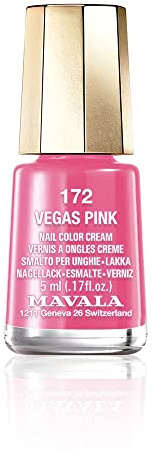 Mavala Mini Color Vernis à Ongles Crème 5 ml - Couleur : 172 : Vegas Pink