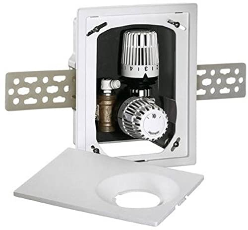 TA Heimeier Multibox K-RT L 9301-00.800 infälld enkelrumstemperaturkontroll med termostatventil och returtemperaturbegränsare