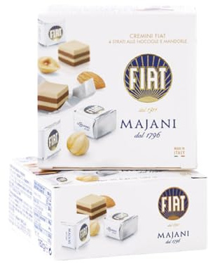 18 Cioccolatini Majani Cremino Dado Fiat - 182 grammi