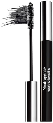 Neutrogena Healthy Lengths Mascara - with Vitamin E & Olive Oil, Lengthening Formula Extends the Look of Your Lashes up to 100% without Clumping, Flaking or Smudging, Carbon Black 0.21 oz