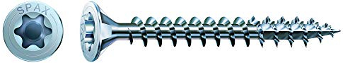 SPAX Universalschraube, 3,5 x 20 mm, 200 Stück, T-STAR plus, Senkkopf, Vollgewinde, 4CUT, WIROX A3J, 1191010350203