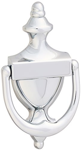 Baldwin 0102260 Colonial Door Knocker, Bright Chrome by Baldwin