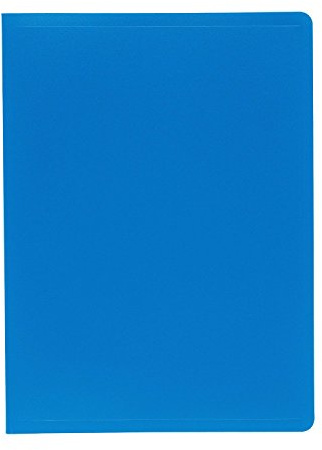 EXACOMPTA Protège-documents A4 Polypro 100 pochettes 200 vues Bleu