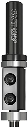 CMT Orange Tools 657.993.11B - Fresa per Rifilare con Coltellini e Cuscinetti HW Z2 S=12 D=19x50x110 DX