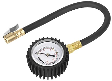 Sealey Tst/Pg6 Tyre Pressure Gauge With Clip-On Chuck