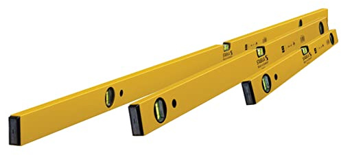 Stabila - 70-2 Double Vial Plumb Spirit Level Pack 60, 120 and 180 centimetre