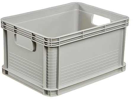 keeeper bruno eco line Box, Kunststoff, Light Grey, 1 x 20 l, Hellgrau