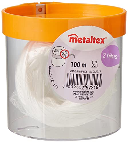 Metaltex - Hilo alimentario de uso en cocina con estuche y cuchilla