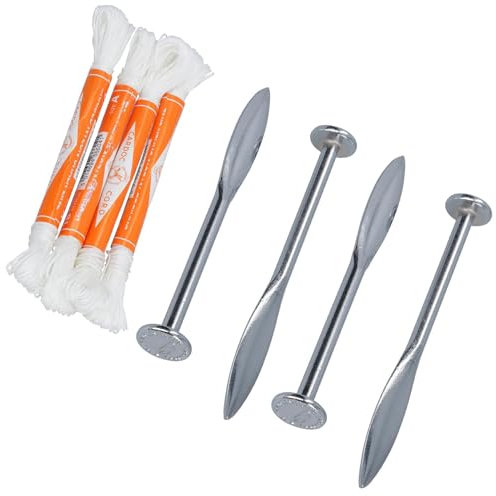 Four Footprint Line Pins & Four Braided Nylon Chalk Line Size A 18m TE239_TE269