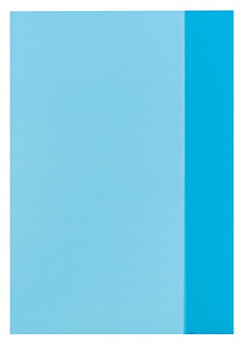 10 Herlitz Heftumschläge/Hefthüllen DIN A4 / Farbe: transparent blau
