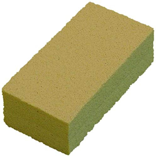 Zephyr 56136 Dover Dry Rubber Smoke Sponge, 6 Length x 1-3/4 Width x 3 Height (Case of 36)