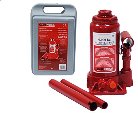 Carpriss 70677811 Rangierwagenheber mit Koffer, 6 kg