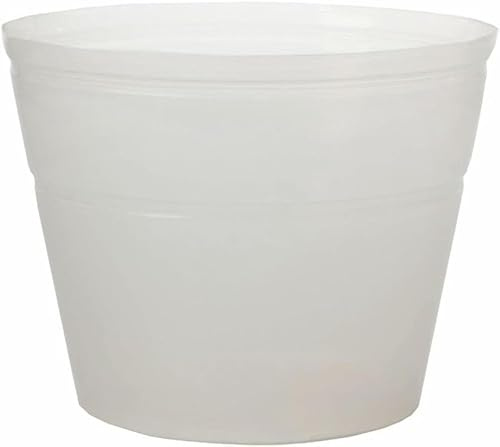 VIVANNO Flexibler Kunststoffeinsatz für Pflanzkübel Blumenkübel-Einsatz Ø30 | Wasserdichtes Zubehör für Pflanzgefäße, 22cm hoch, zuschneidbarer Blumentopf-Einsatz aus Kunststoff für Innen