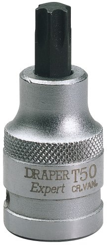 Draper 55664 T50 x 55 mm 1/2-Inch Drive Tx-Star Socket Bit