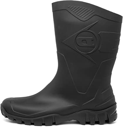 DUNLOP Protective Footwear, K500011, Dee Calf, Nere, Taglia 46 EU