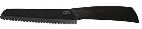 Officina Standard Couteau à Pain avec Lame en Céramique, Longueur 15 Cm