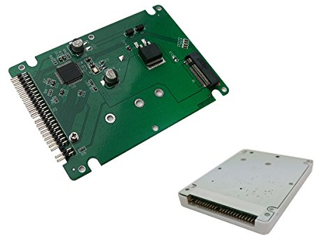 KALEA-INFORMATIQUE M2 SATA to IDE 44 Box adattatore per il montaggio di un SSD M.2 al posto di un disco IDE 2.5