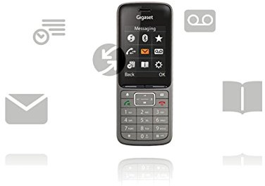 Gigaset SL750H, téléphone sans fil DECT, Black [Produit d'import]