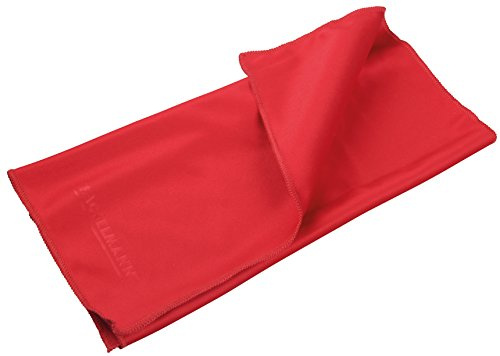 Fackelmann 49850 - Paño de Pulido de plástico para Copas de Vino, Color Rojo