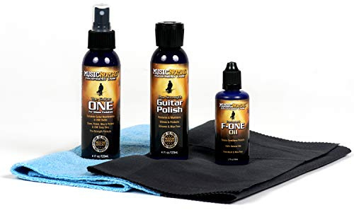 MusicNomad MN108 Premium Guitar Care 5-Piece Kit