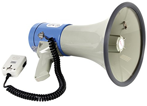 Megaphon 25W mit Handmikrofon & Sirene Velleman MP25SFM