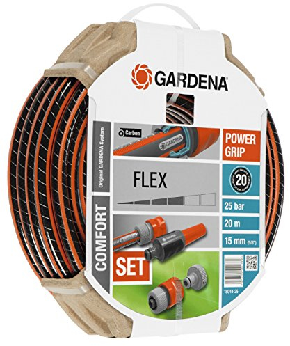 Gardena 18044 Set, Standard, 15 mm (5/8), 20 m avec accessoires d'arrosage