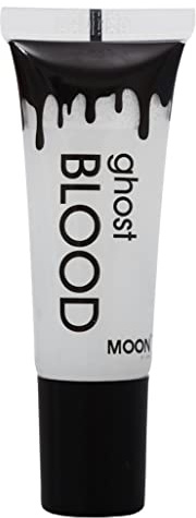 UV Ghost Blood with Applicator by Moon Terror | 10ml | Fake Blood | SFX Make up for Halloween Vampire Zombie Theatre Stage | Special Effects Make up