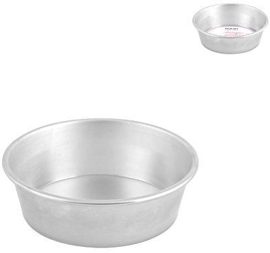 Habi Tortiera Tortiera Alta, Alluminio, Grigio, 22 x 22 x 7 cm