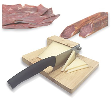 NERTHUS FIH 102 - Guillotina y tabla de Corte Queso, Embutidos, Frutas y Verduras