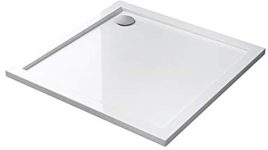 Mai & Mai Duschwanne 70x70x4cm Duschtasse aus hochwertigem Acryl Faro in weiß, Form: Quadratisch