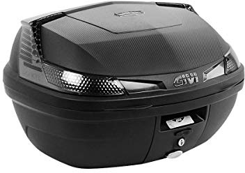 GIVI B47 Blade Tech Monolock Top Case (47 Liter) (Matte Black/Smoke Lenses)