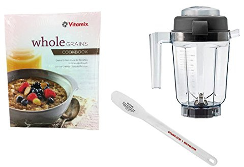 Vitamix 0.9-Litre Dry Grains Container with Book and Spatula