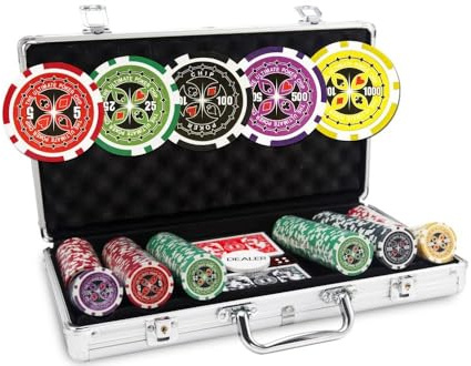 Malette Poker Ultimate Poker Chips 300 jetons