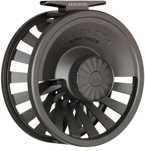 Redington Behemoth Series Ersatzspule, nur Fliegenfischrolle, Gunmetal, 5/6
