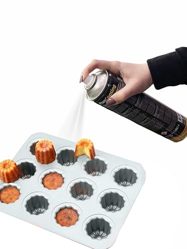 Sonneveld Cake Release Spray 600ml, Non-Stick Pan Coating for Air Fryer | Canola oil & wax aerosol for tins, trays, ovens, air fryers & BBQ grills - non-stick coating with no greasing needed
