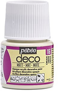 Pébéo Deco Peinture 45 ml Mat Crème