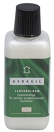 KERAGIL Lederbalsam 225 ml für trockene Glattleder von LCK | Für trockene Glattleder
