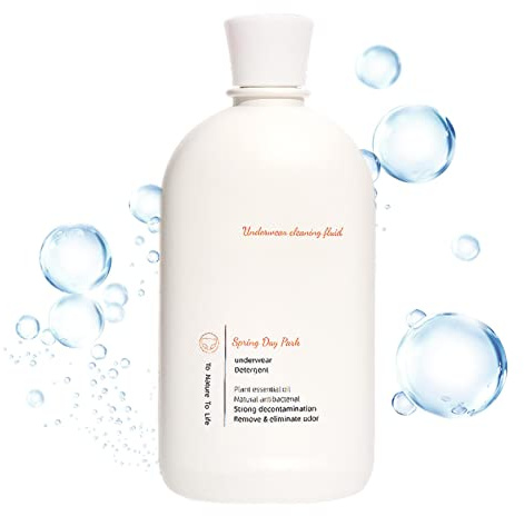 MISOYER Underwear Cleaner | High Efficiency Lingerie Wash Liquid Detergent for Delicates, Scented Panty Washing Detergent, White Tea, Lily of the Valley, 500 ml, White Tea
