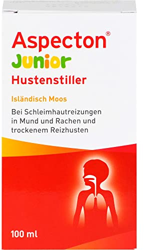 Aspecton Junior Hustenstiller Isländisch Moos Saft, 100 ml