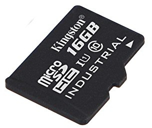 Kingston Industrial Temperature Micro SDHC UHS-I 16GB Class 10 Speicherkarte (nur karte)